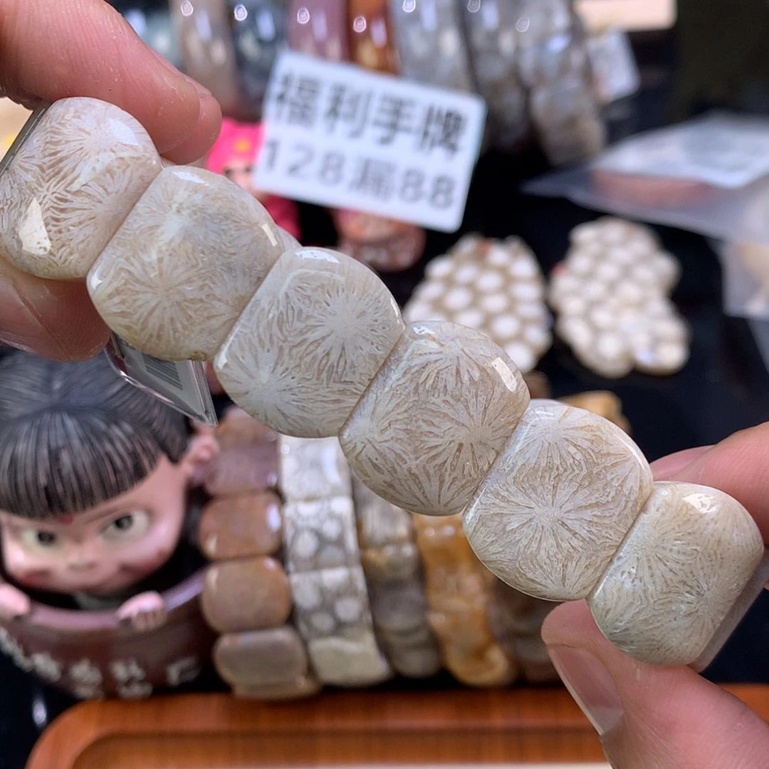 【闪购商品】颈饰未镶嵌硅化珊瑚（珊瑚玉）58号骨骼大花花