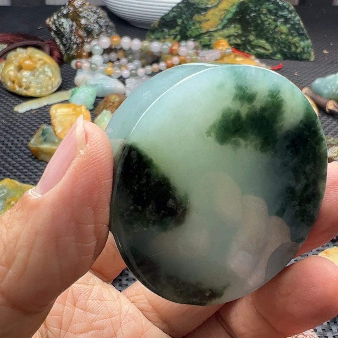 翡翠裸石缅甸翡翠