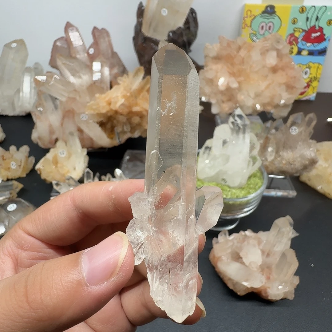 银S925镶嵌珠宝半成品水晶9