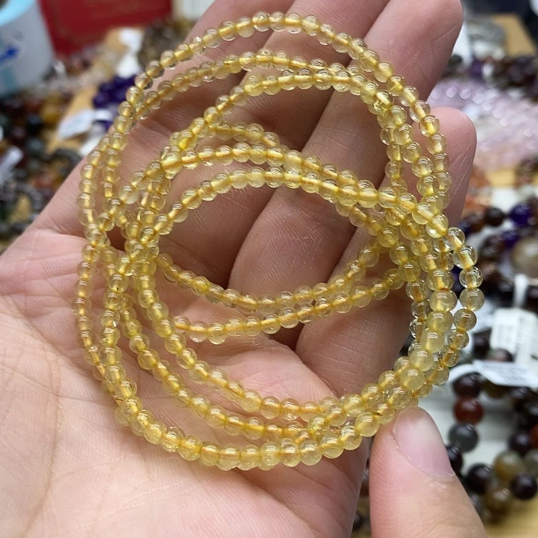 水晶手链未镶嵌多样性发货发一条