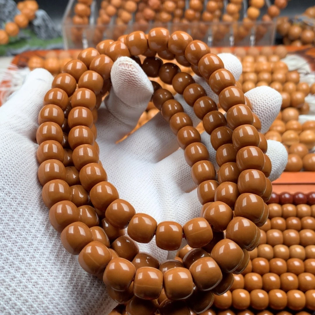 猴头核桃手串黑点直切脖挂