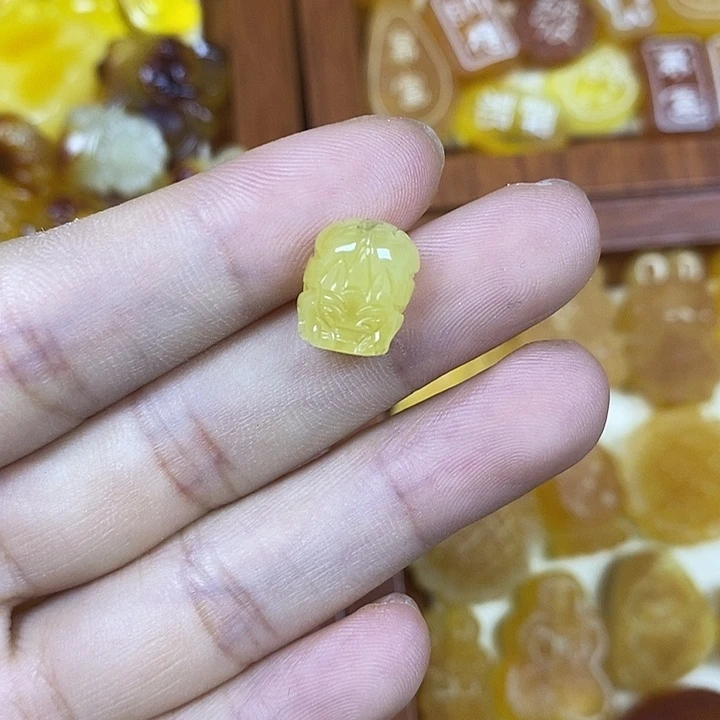 橄榄核吊坠小貔貅8
