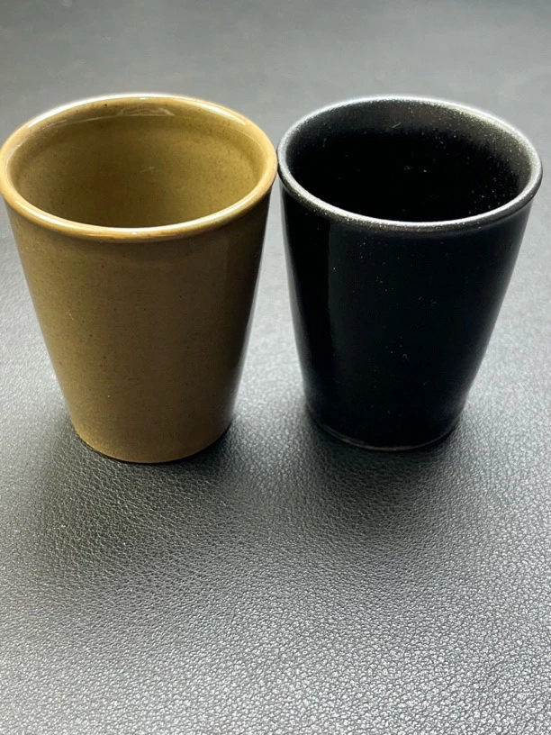 闻香杯对杯两个一个玉子一个乌金高端茶盏主人杯
