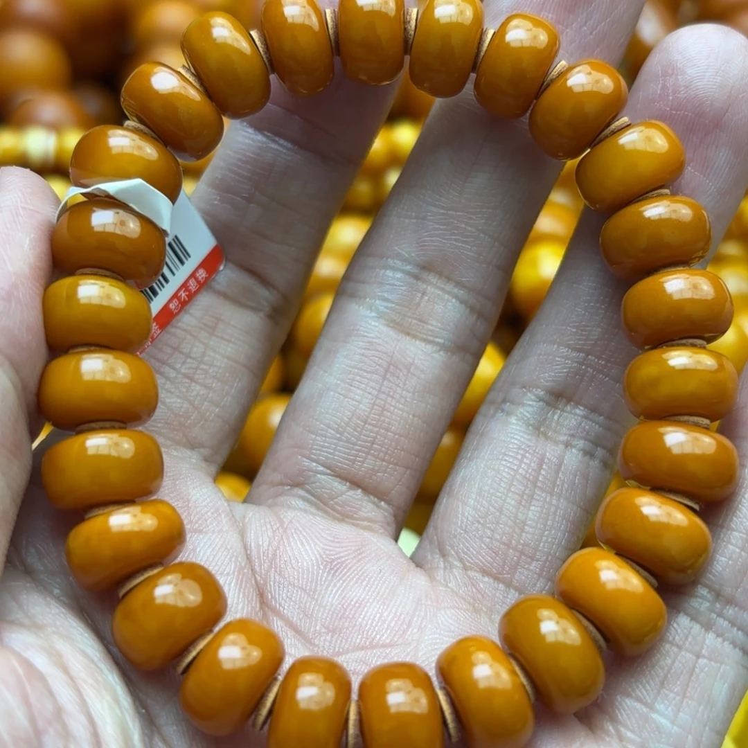 琥珀手链未镶嵌蜜蜡