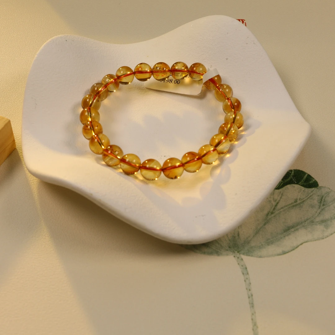 幕卿珠宝天然水晶黄塔晶高品质手串多样发其一