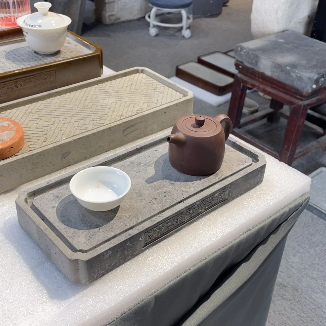 【闪购商品】砖雕金砖干泡茶台