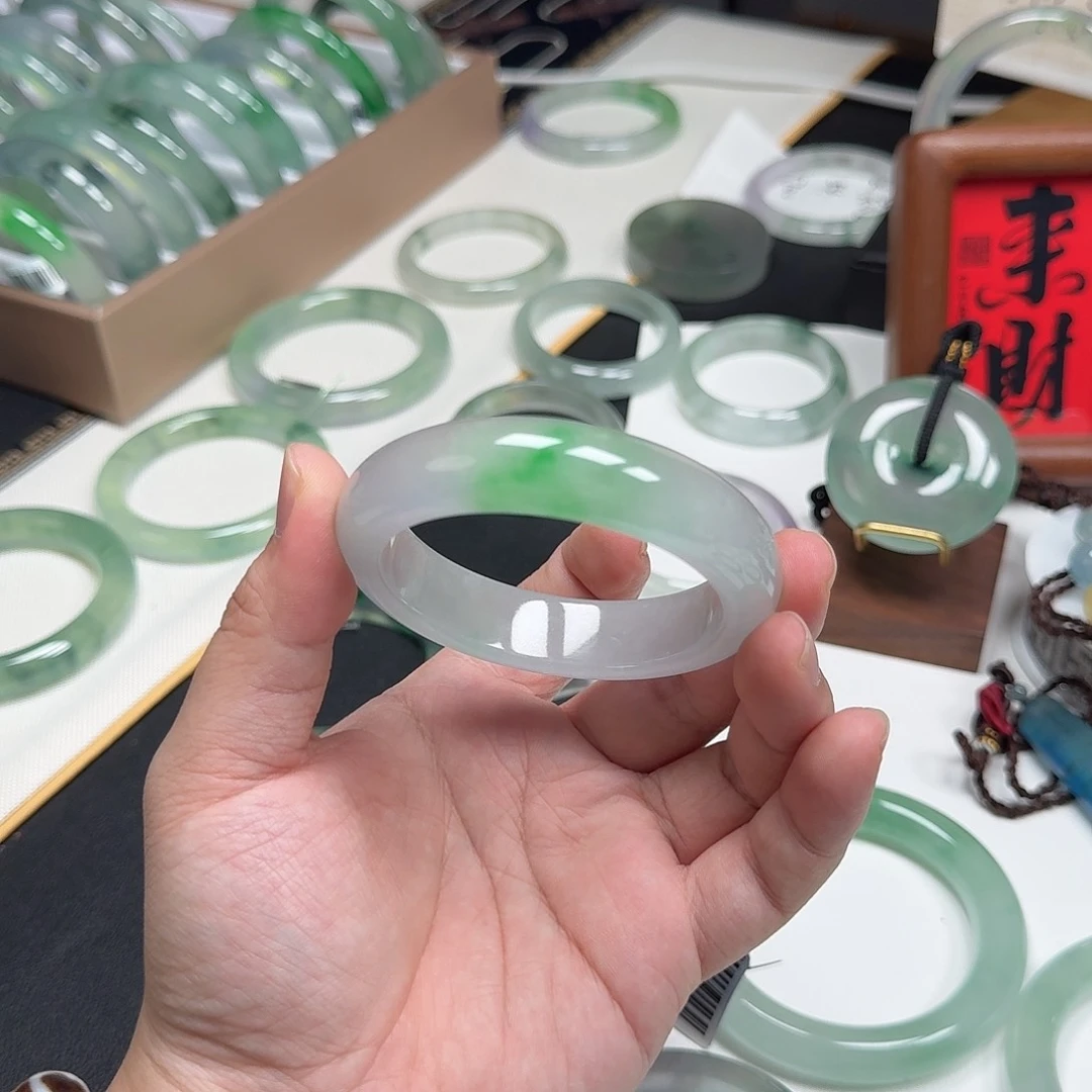 没***️珐琅非金属轮胎飘绿花54.5糯