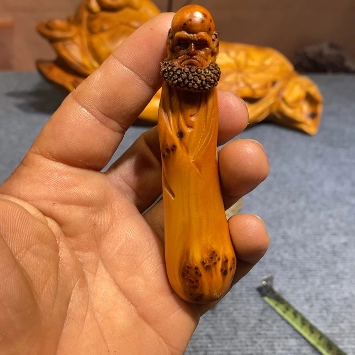 柏木（崖柏）木雕工艺品摆件家居手把件崖柏