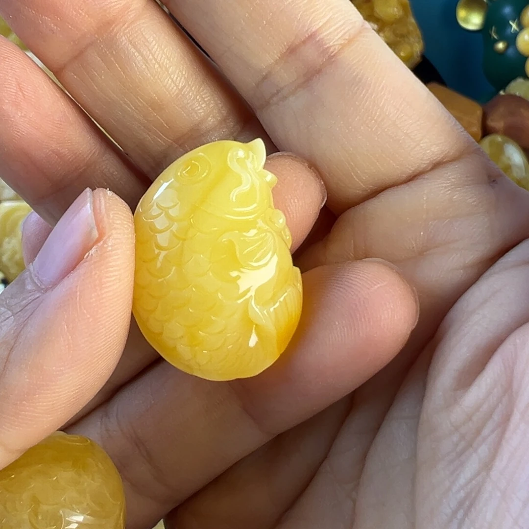 蜜蜡吊坠(不含链)未镶嵌
