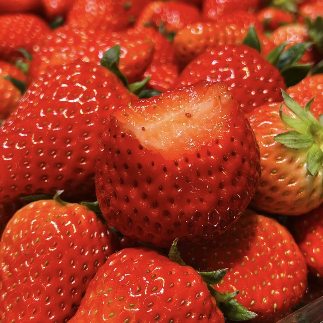 【中果】长丰红颜草莓1盒（约400g）红颜