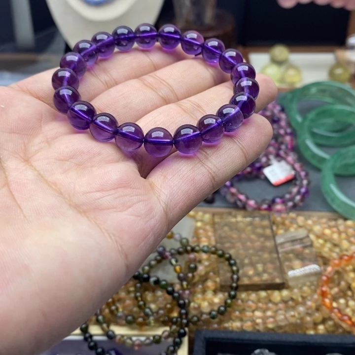 水晶手链未镶嵌紫水晶