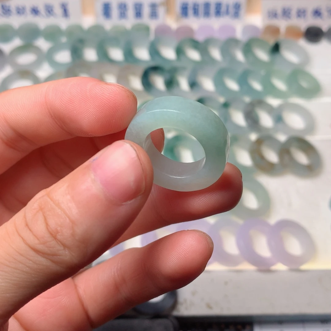 未镶嵌定制翡翠翡翠戒指