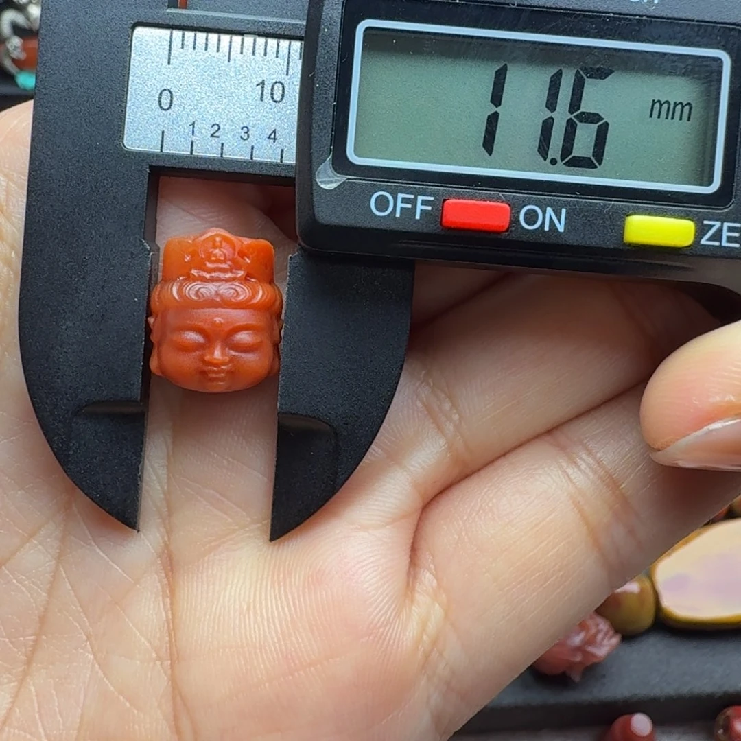 南红玛瑙未镶嵌颈饰