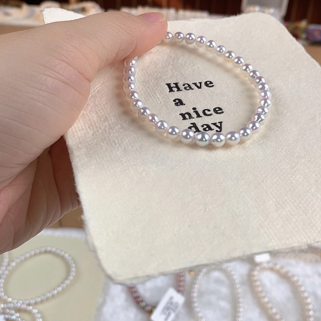 未镶嵌手绳淡水珍珠