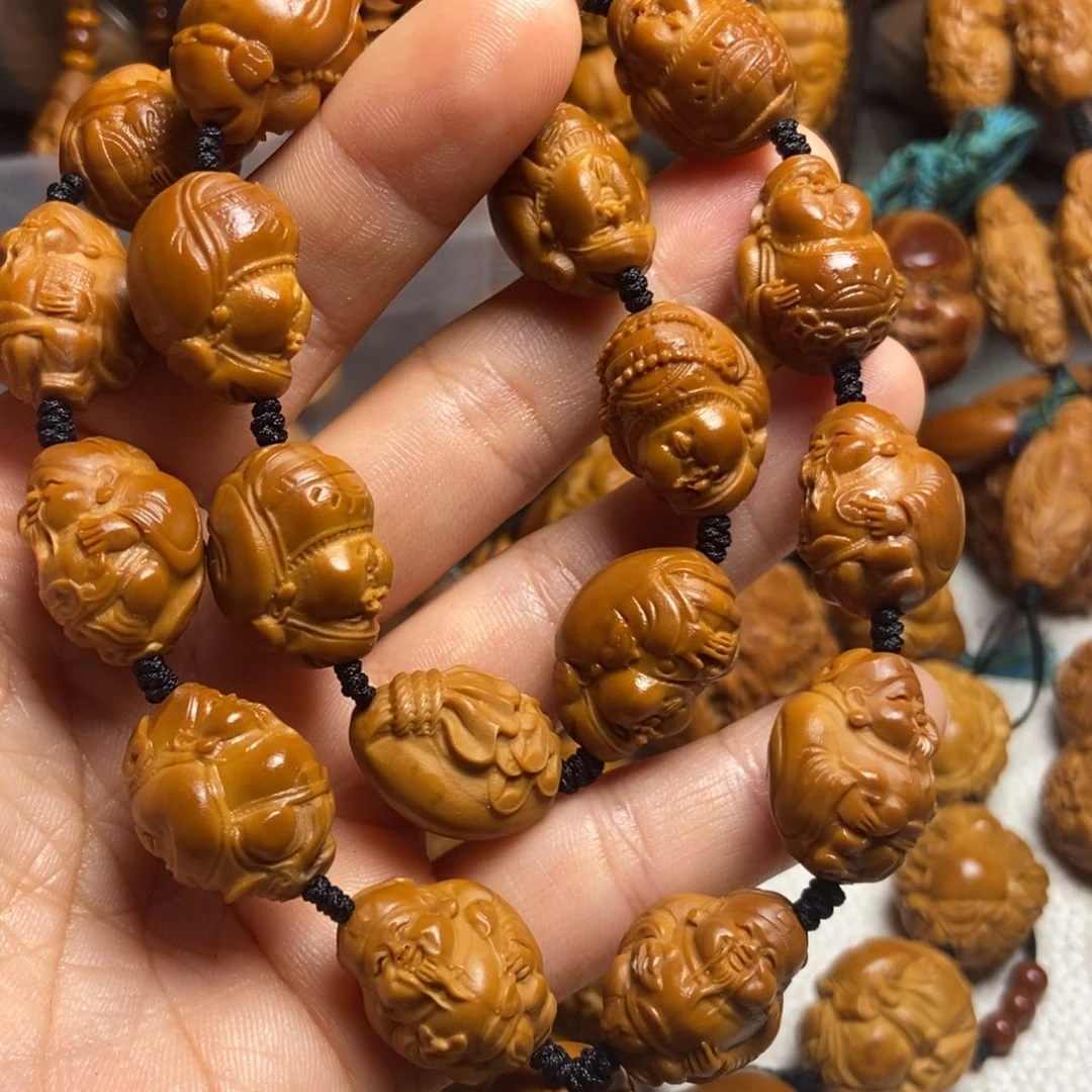 【闪购商品】手串/手链橄榄核财神手持