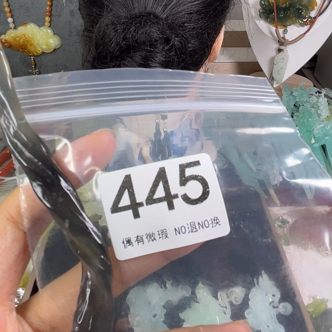岫玉未镶嵌发饰提***贝
