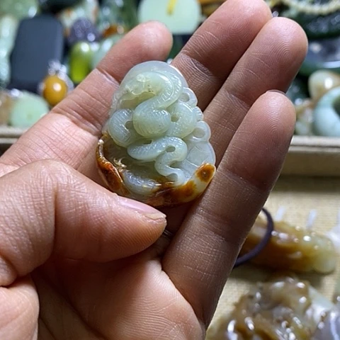 和田玉手链未镶嵌