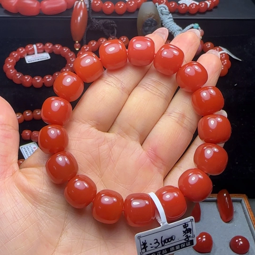 手串未镶嵌南红玛瑙
