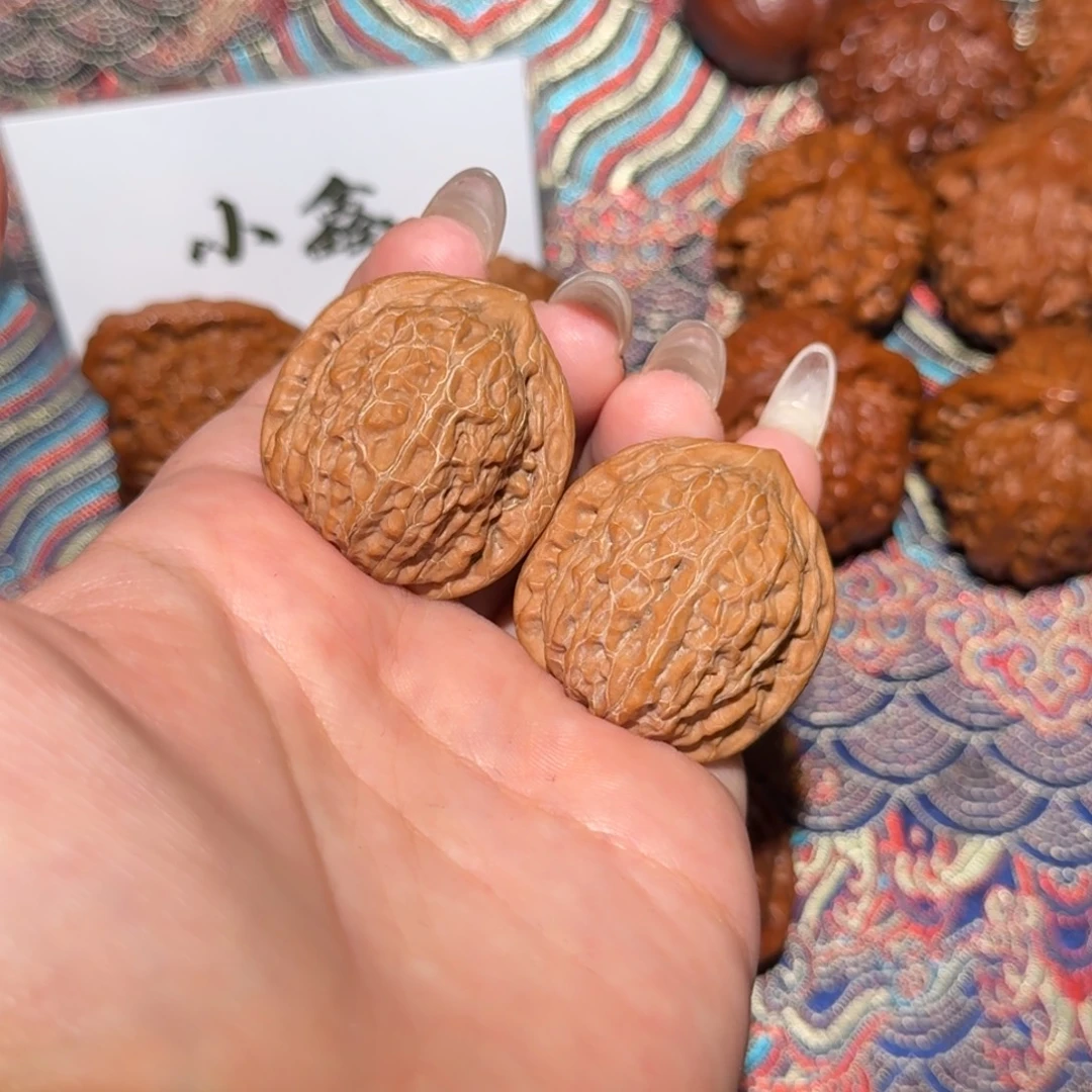 把件核桃377号33原桩铁锤妹妹文玩核桃