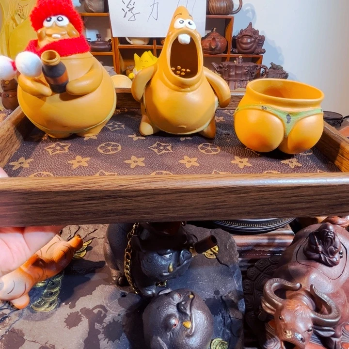 陽***哥紫砂茶壶纯手工制作过程就是