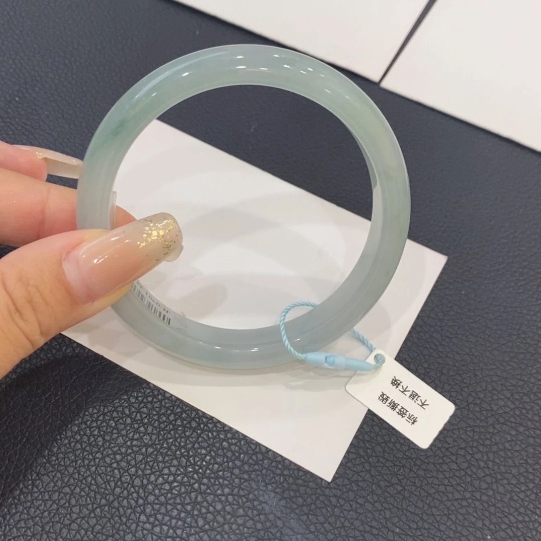未镶嵌手镯翡翠古****玉62+圈口
