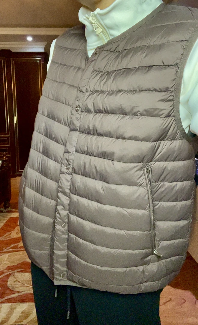 Lagang 薄款纯色短款简约马甲