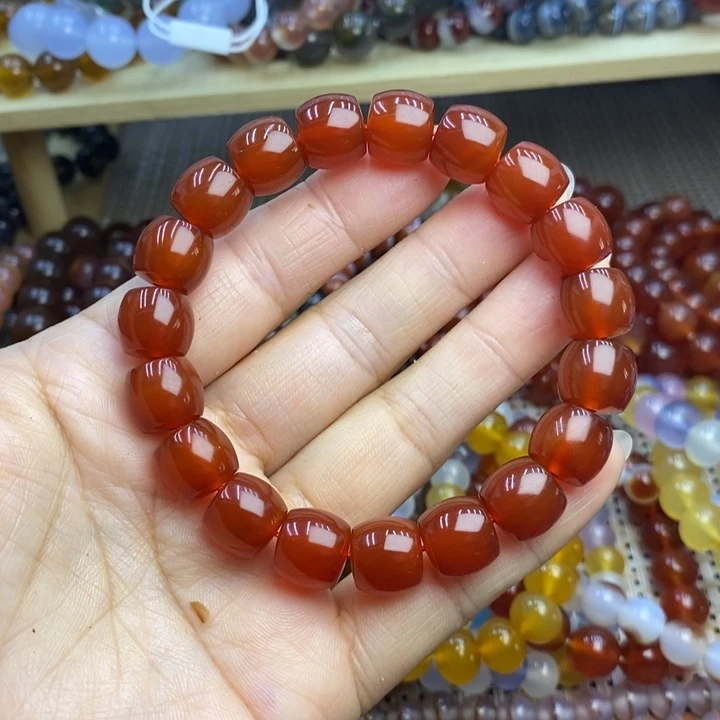 玛瑙/玉髓未镶嵌手链