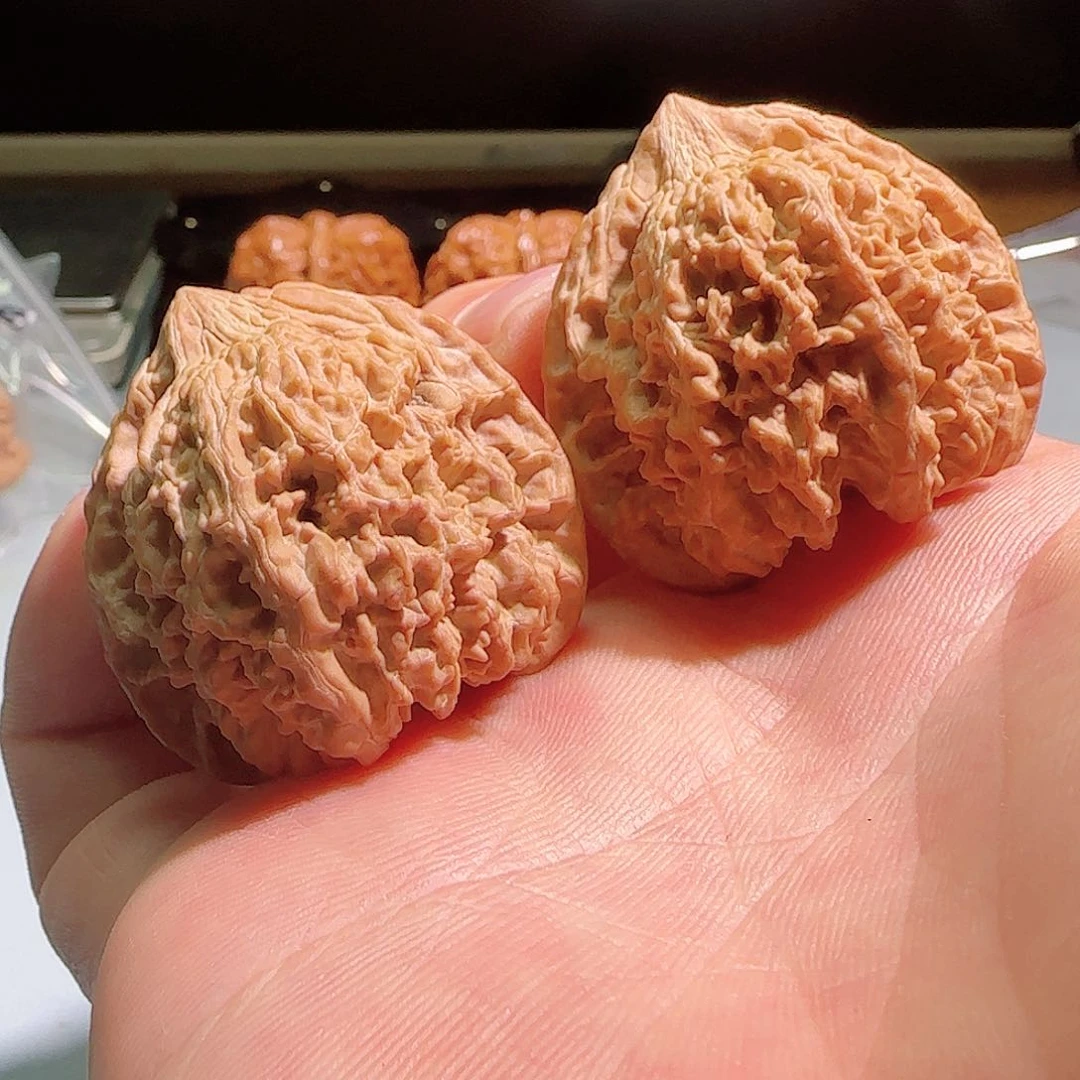 文玩核桃把件39尺满天星全品