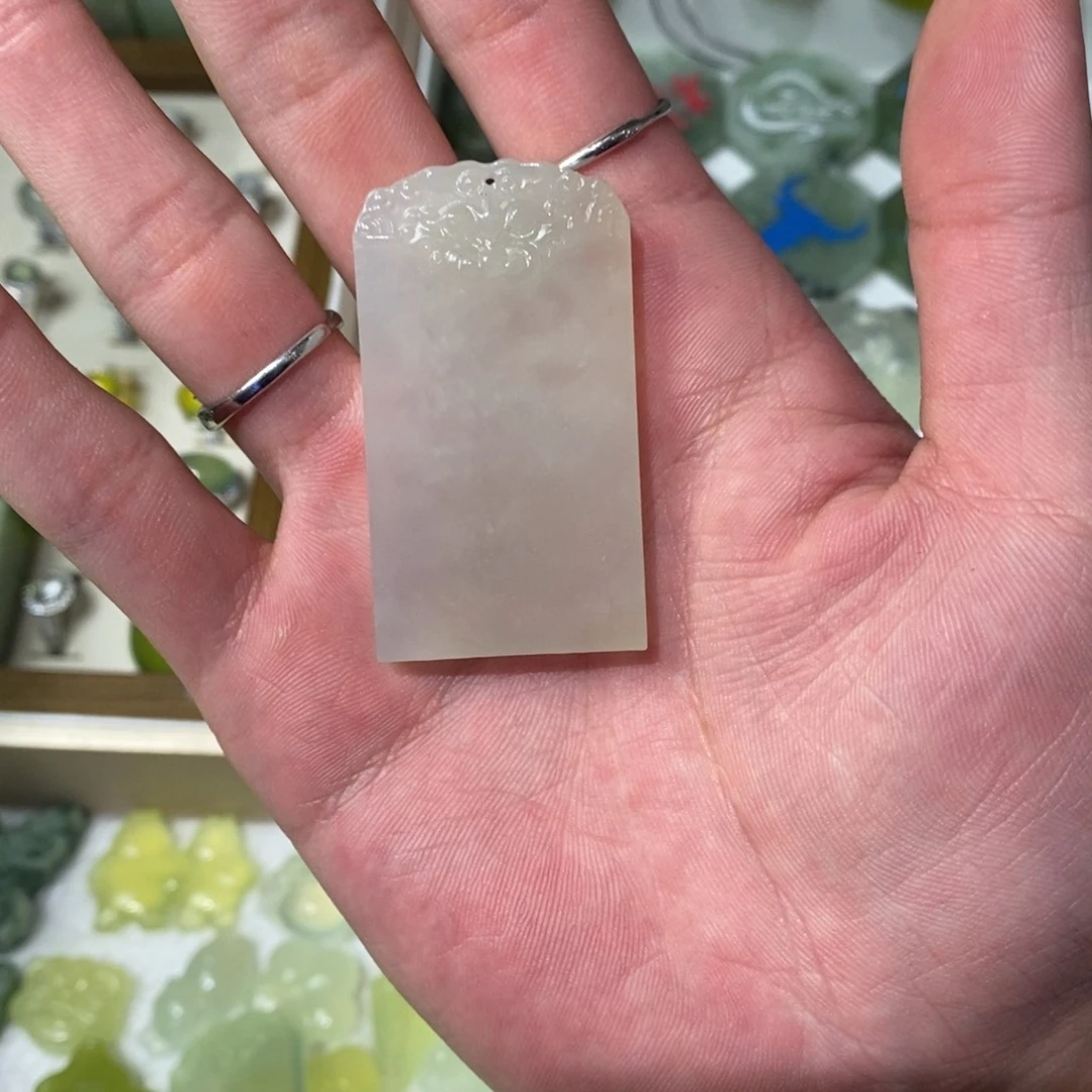 未镶嵌岫玉吊坠(不含链)两单包邮
