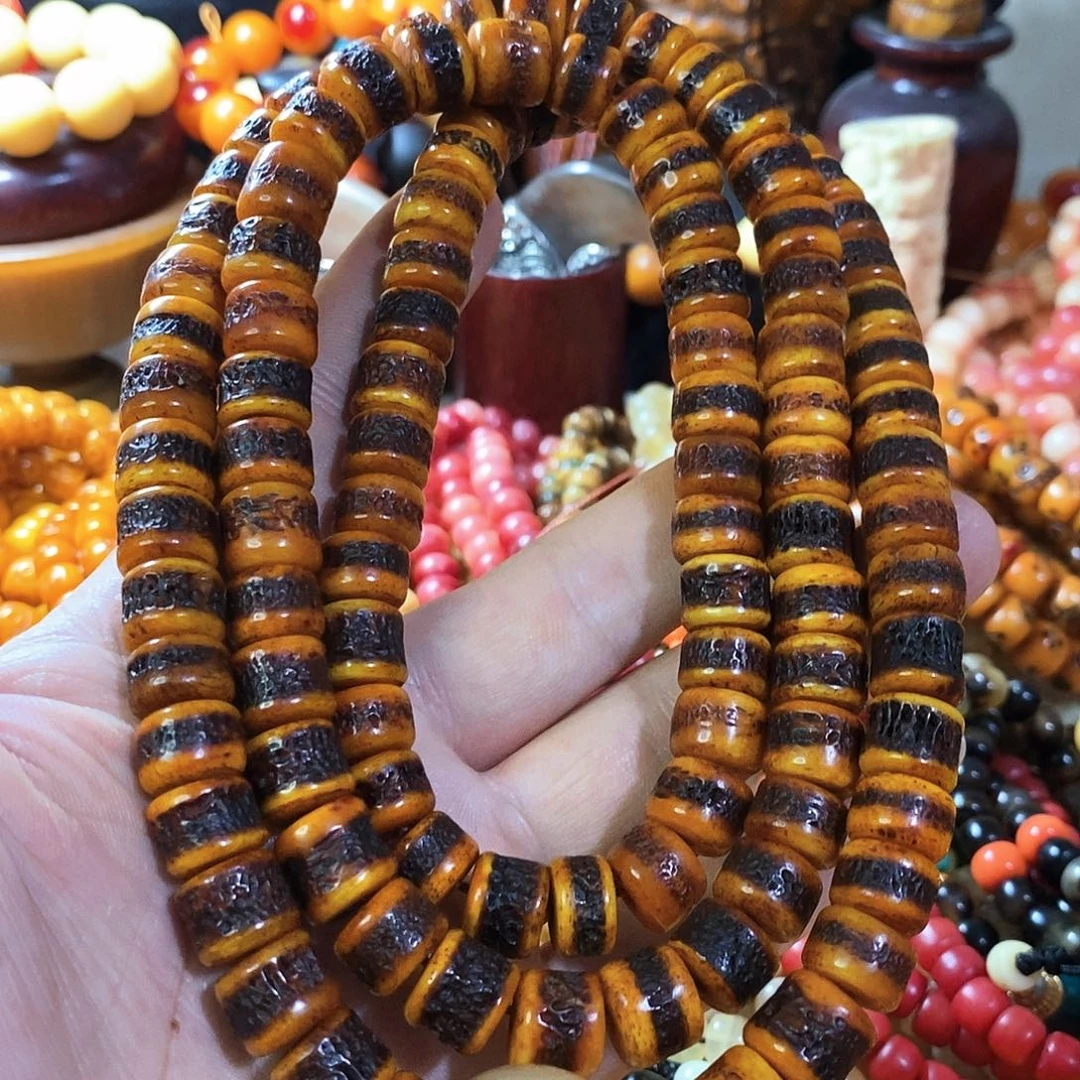 藏式风格设计108粒佛挂