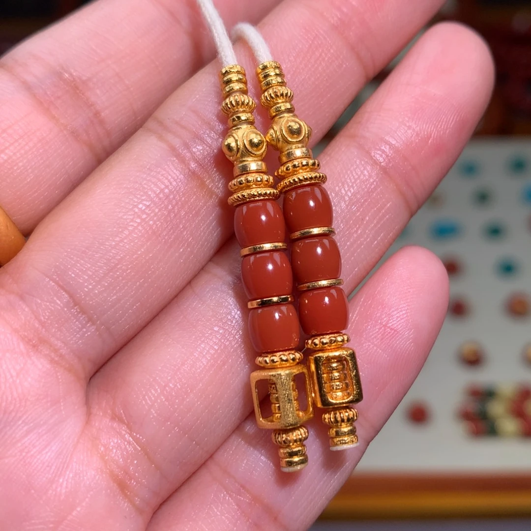 南红玛瑙未镶嵌颈饰