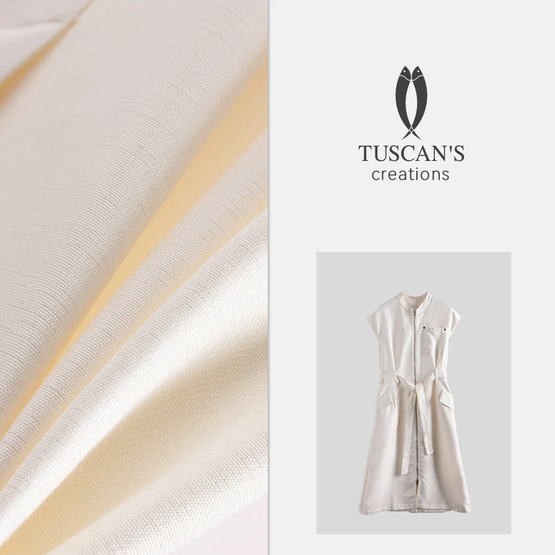 TUSCAN'S CREATIONS夏季薄款显瘦高腰时尚气质连衣裙时代集团