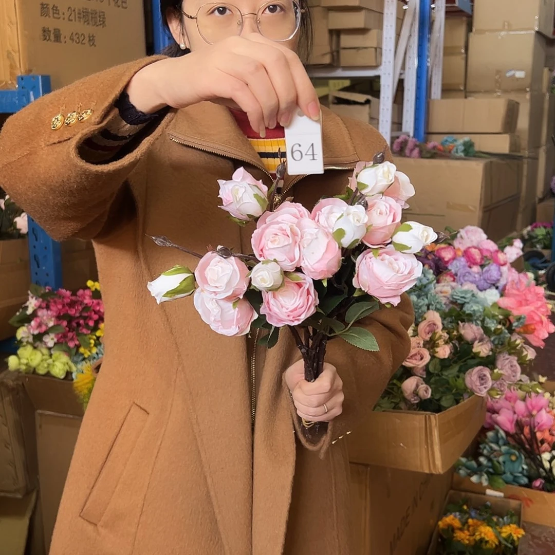 64号6支［闪购］仿真花，公主请下单！