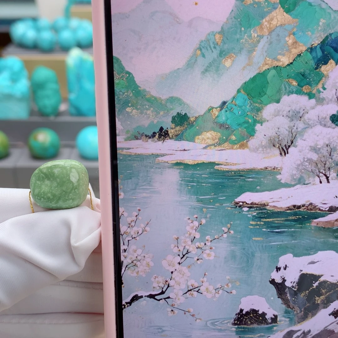 未镶嵌绿松石挂件