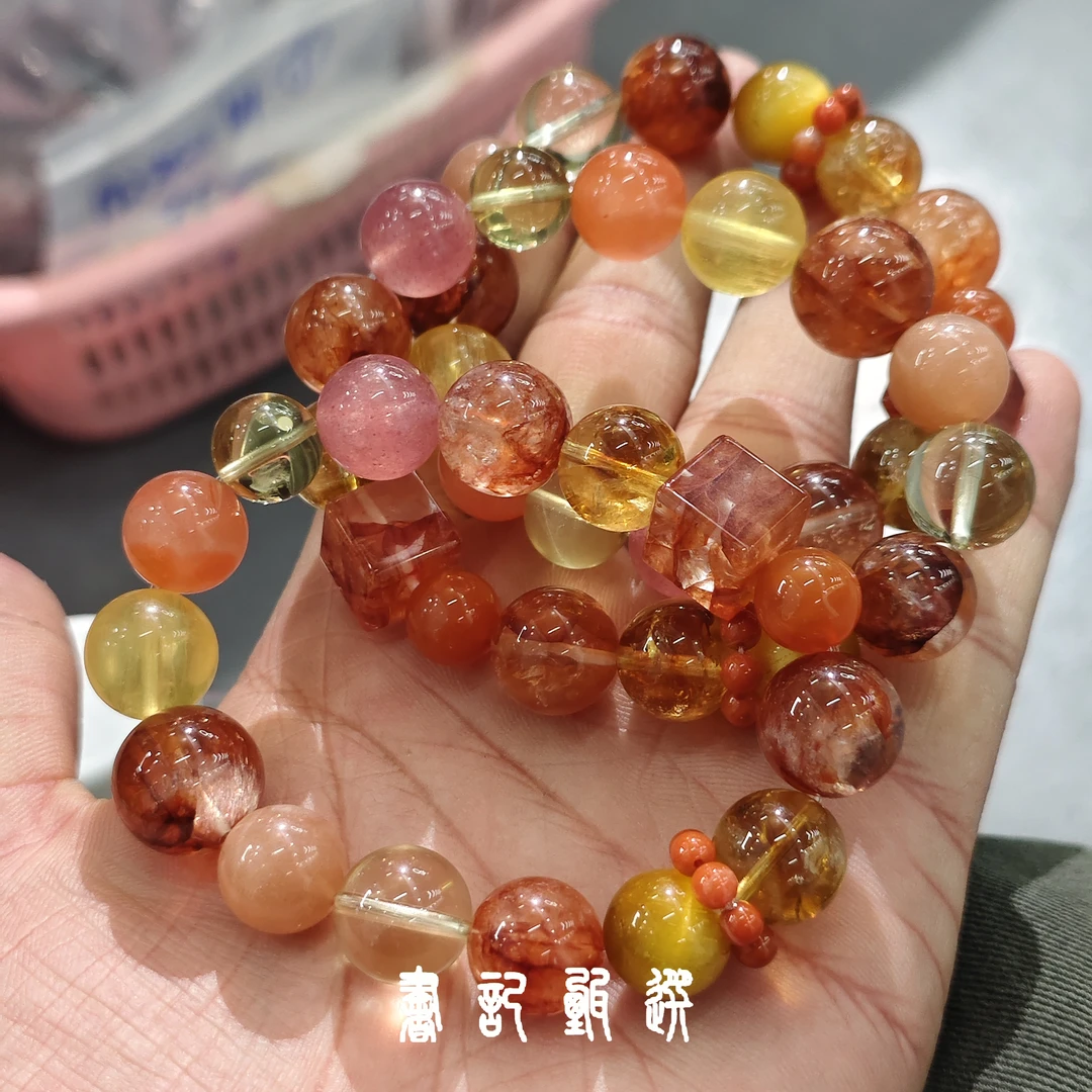 【书记甄选】原创“赤马衔金”手链 多样性发一件 约10-15mm 7172CF