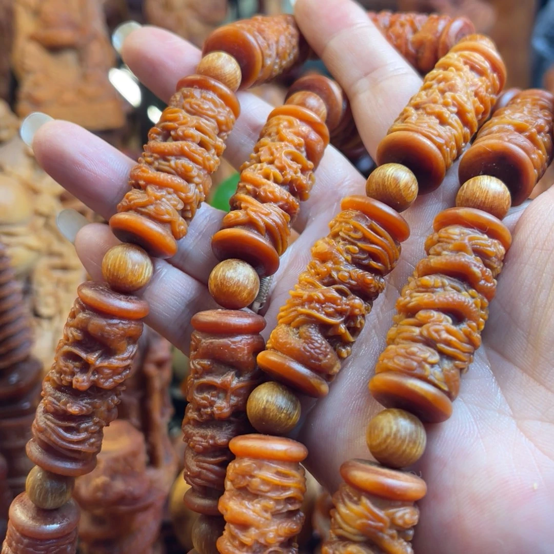 其他松木（琥珀木）龙柱脖挂