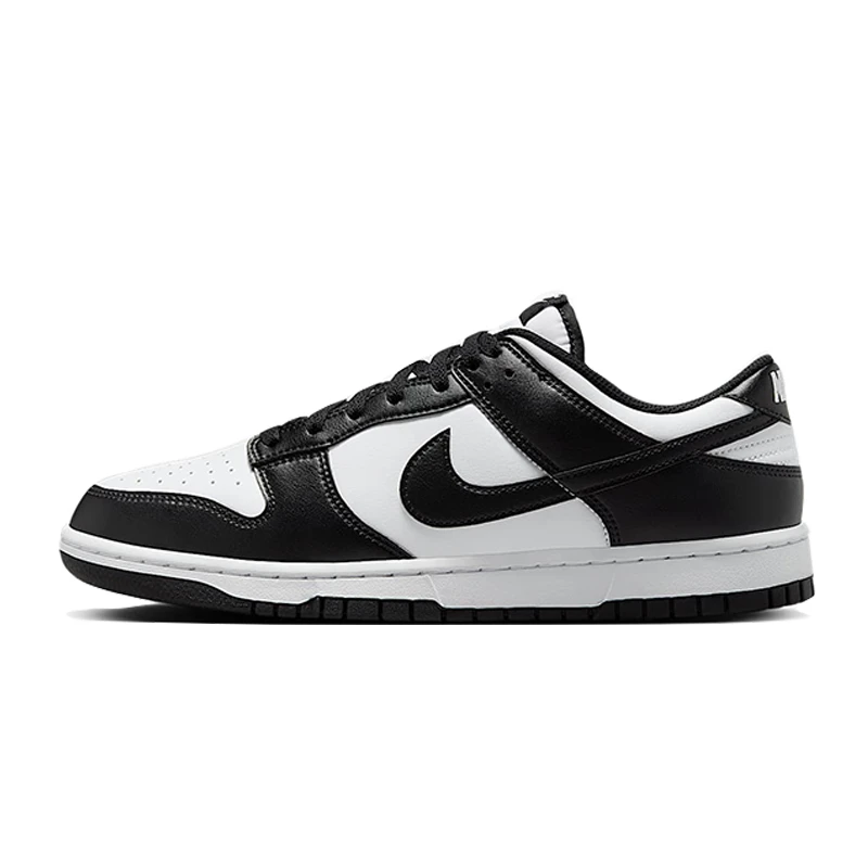 NIKE耐克男子夏日户外dunk LOW RETRO黑白熊猫休闲鞋HF5441-100