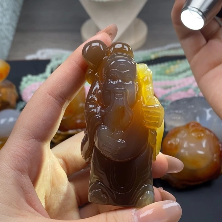 玛瑙/玉髓未镶嵌颈饰玛瑙