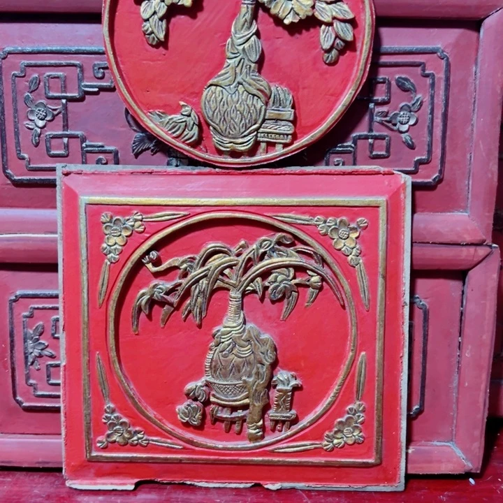 捡***驰木木雕工艺品摆件