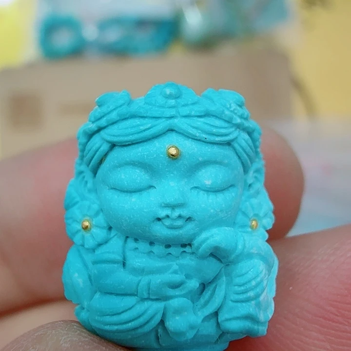 绿松石未镶嵌配饰