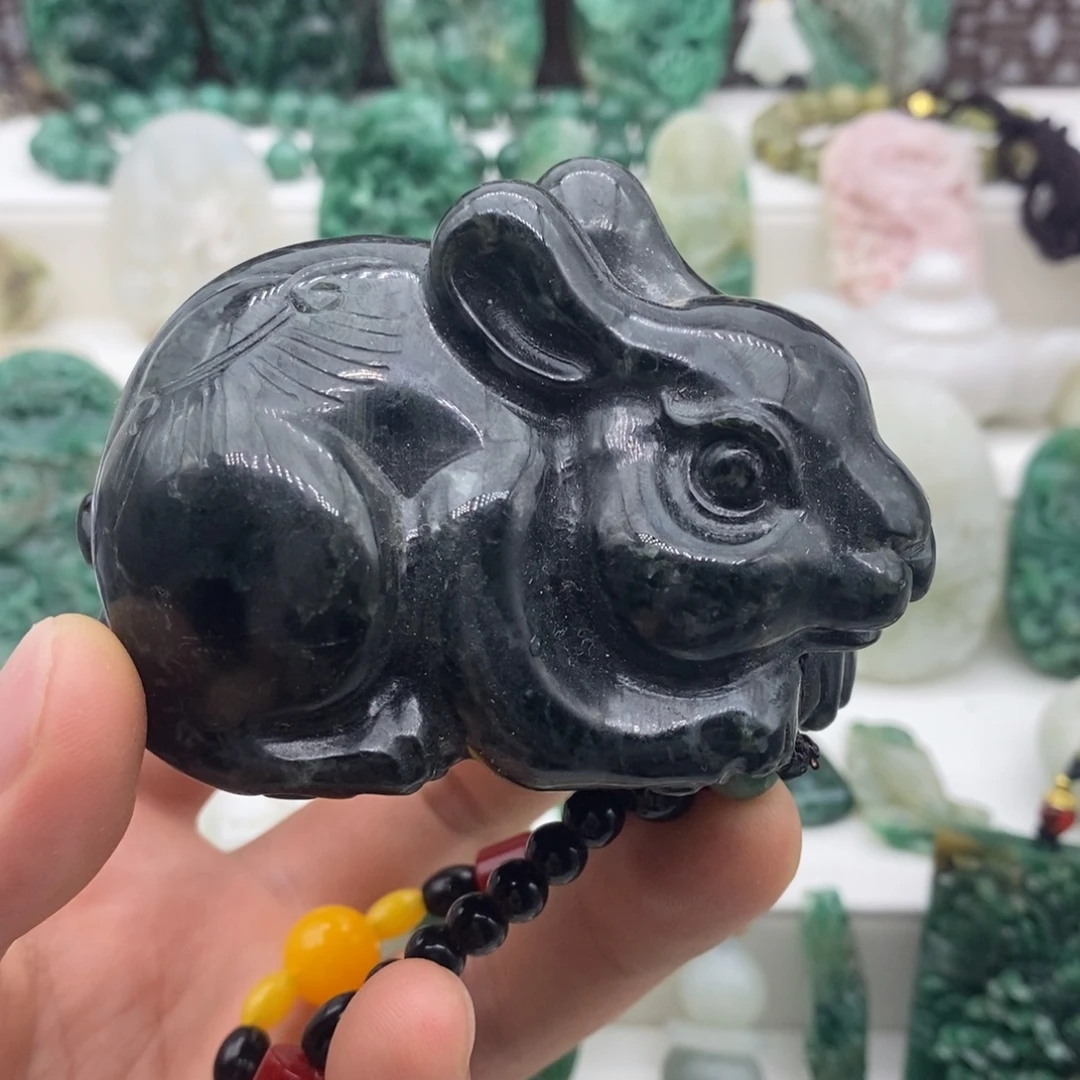 未镶嵌独山玉颈饰