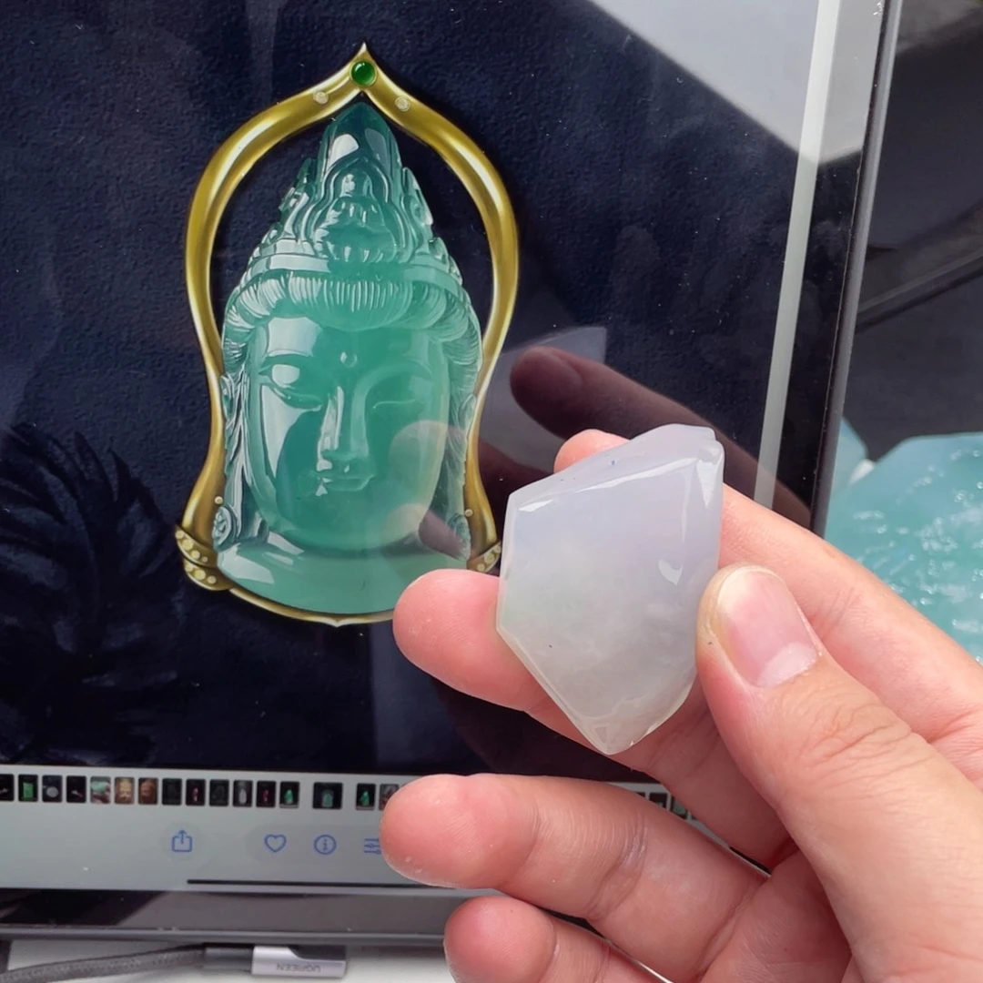 定制翡翠未镶嵌包工