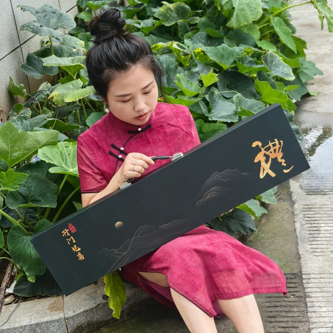 七夕节创意全新设计手提款开门见喜纪念日送一米礼盒八方来财