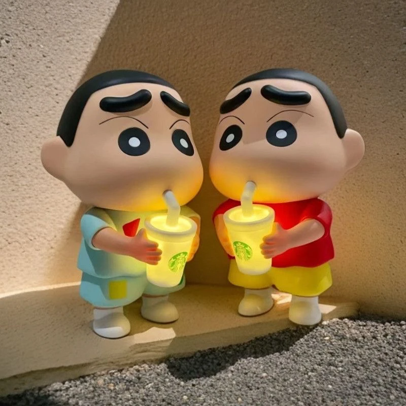 26cm中号奶茶小新小新摆件手办生日礼物客厅