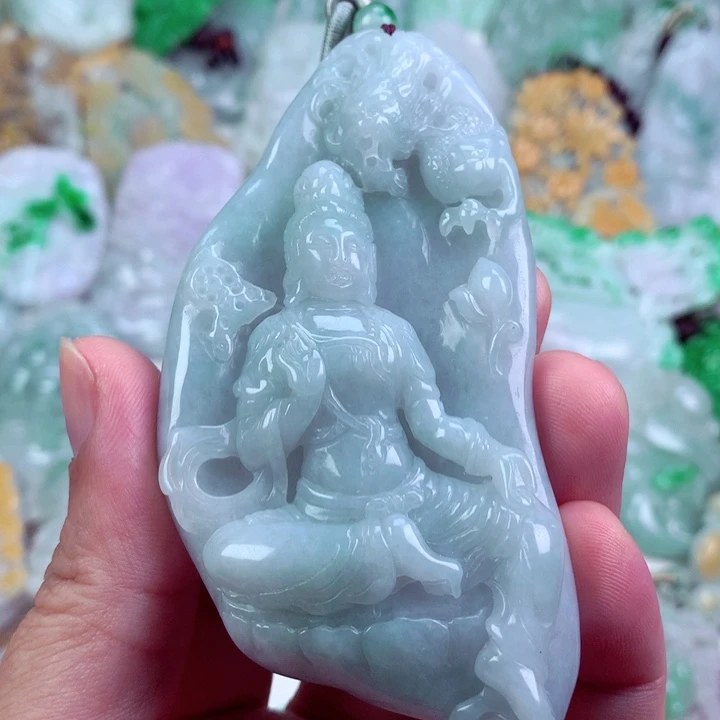 吊坠(不含链)未镶嵌翡翠