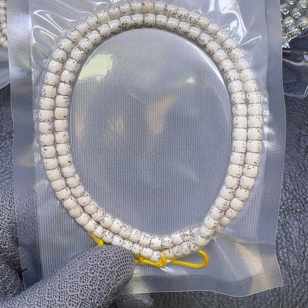 手串星月菩提6*5原生态大留白直切