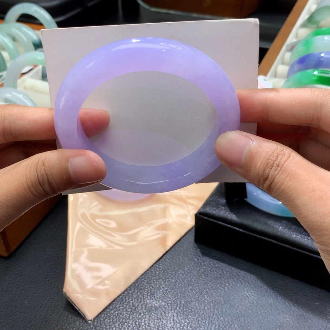 未镶嵌手镯翡翠正圈