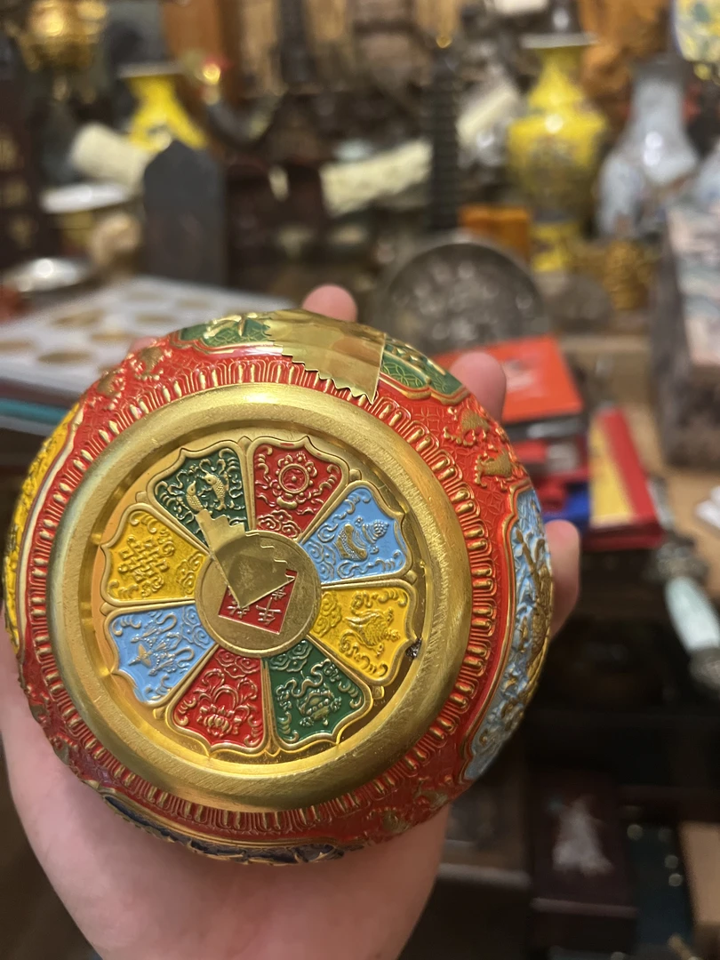 家居饰品    珐琅彩金碗    流水家居摆件仿古工艺品