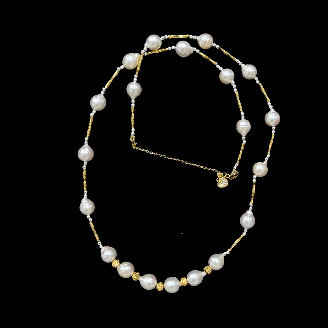 V1023海水珍珠项链孤品！