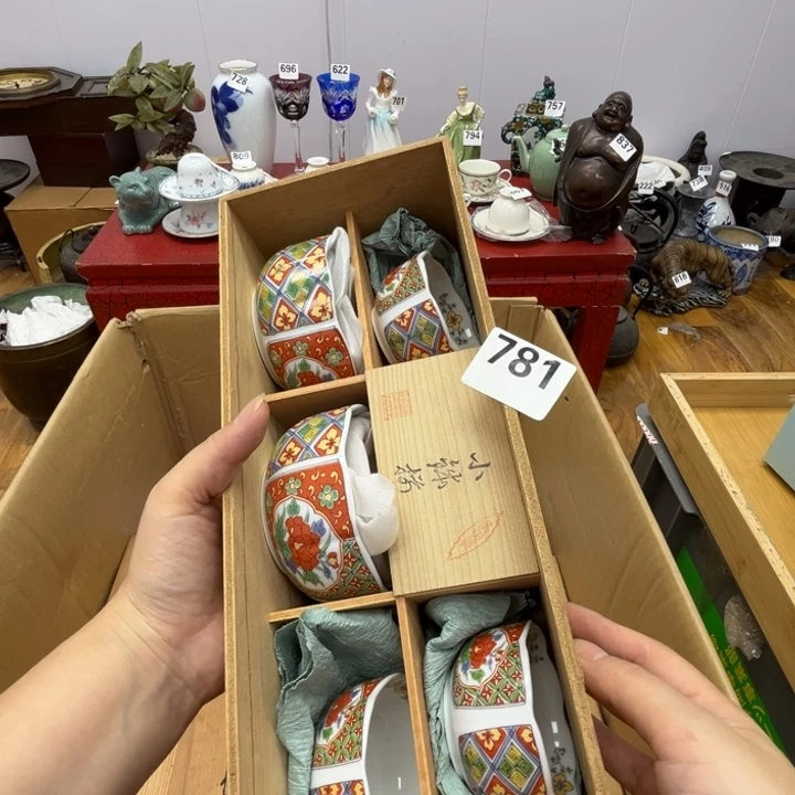 瓷片呀工艺品摆件瓷器摆件正能量